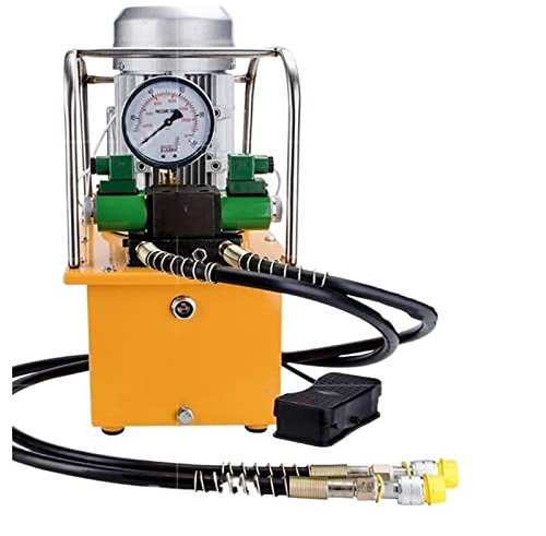 75 0W/1500W Circuito dual Circuito ultra alta presión eléctrica de la bomba hidráulica Solenoide Interruptor de pie de la válvula Hidráulica SUNBING