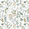 Fiula White Peel and Stick Wallpaper Floral Leaf Self Adhesive Wallpaper 41x300CM Botanical Renter Friendly Wall Paper Living Room Green Yellow Vinyl Wrap for Furniture Bedroom Removable Contact Paper