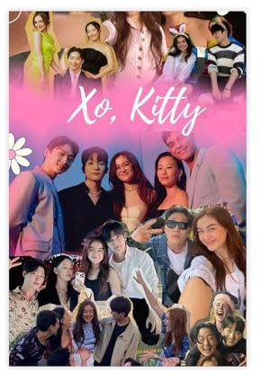 XO, Kitty-Film-Poster, 3 Stück, Leinwand-Poster, Schlafzimmer-Dekor, Sportlandschaft, Büro, Raumdekoration, Geschenk, ungerahmt: 30 x 45 cm