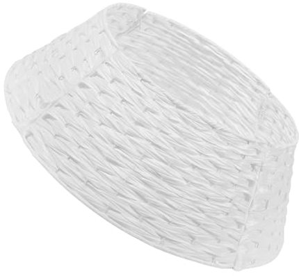 Ciieeo Christmas Tree Fence Christmas Tree Carpet Farmhouse Christmas Xmas Tree Collar Basket Wicker Xmas Tree Base Cover Christmas Tree Ornament Wicker Christmas Tree Stand White Plastic