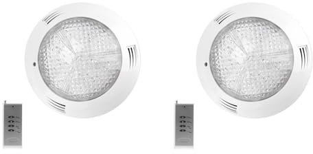 Teichbeleuchtung LED Unterwasser mit Fernbedienung, 360 LED AC RGB Mehrfarbige Brunnenbeleuchtung LED Unterwasserteichleuchte Unterwasserteichbeleuchtung für Springbrunnen