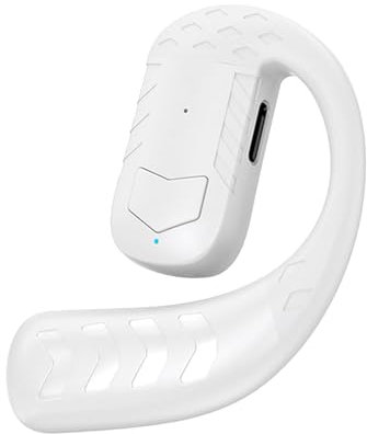 Auricular - Auriculares inalámbricos ligeros, auriculares mono | auriculares para conversaciones largas, auriculares inalámbricos con incorporados diseñados para llamadas móviles, entrenamientos de