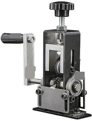 Wire Stripper Machine, Manual Wire Stripping Pliers Portable Household Cable Stripping Machine Manual Wire Stripping Tool Scrap Copper Crank Stripper(A)