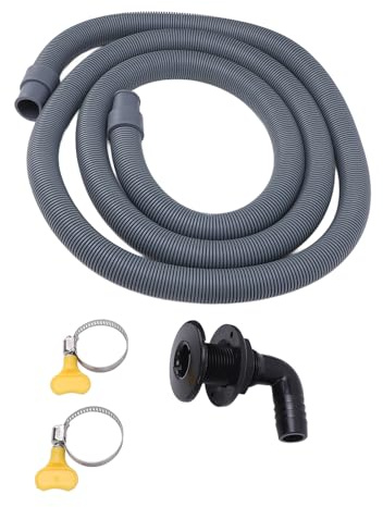 Kit di Raccordo Tubo Pompa di Cuneo, Kit di Installazione Pompa di Cuneo 750 GPHPH PROVA Ad Alta Pressione 0,75 Pollice di diametro. Tubo della pompa di cuneo da 6,56 piedi con