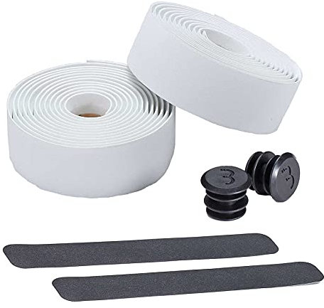 BBB Cycling Fahrrad, Mountainbike Lenkerband Raceribbon, BHT-01, Weiss, 200 x 3 cm