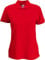 Fruit of the Loom SS86 Women's Fit Pique Short Sleeve Polo Shirt Red S