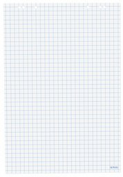 herlitz FlipchartBlock, 20 Blatt, kariert, 680 x 990 mm