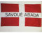 AZ FLAG - Drapeau Savoie Indépendantiste - 150x90 cm - Drapeau Savoyard Libre 100% Polyester Avec Fourreau et cordelette - Pavillon 110 g