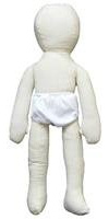 18 Bendable Muslin DollNew by: CC