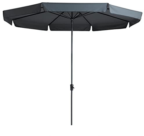 Madison Sonnenschirm Syros 350 cm Grau PAC6P014