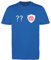 Comedy Shirts - Japan Trikot - Wappen: Klein - Wunsch - Herren Trikot - Royalblau/Weiss Gr. M