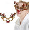 BESTOYARD Rentier Brille Lustige Brille Partybrille Weihnachten Photo Requisiten Zubehör Weihnachtsbrillen Dekoration