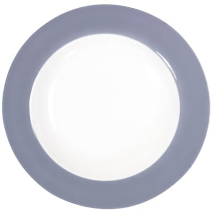 KAHLA Pronto Colore Suppenteller 22 cm stormy blue|blau-grauer tiefer Teller aus Porzellan