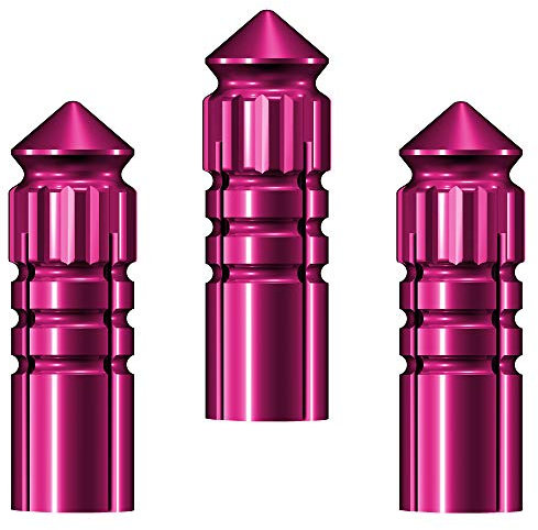 Mission F-Protect Schutzabdeckung für Dartpfeile/Flights, rose, 10 sets (30)