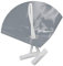 International Pool Protection Cobertor de Invierno para Piscina 10 x 4m más 15 cm por Cada Lado para Anclaje (10,3 x 4,3m) de Color Gris (Exterior) / Gris (Interior) + Saco de Almacenaje de Regalo