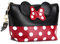 Trousse de Rangement pour Maquillage Mickey,Sac Femme en PU de Voyage à Pois Bowknot,Premium Quality Sac Grand Sac de Toilette,Organisateur pour Les Femmes