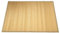 Japanwelt Rutschfester Bambus-Teppich I Wasserabweisende Bambusmatte, Badematte Duschmatte Bad-Vorleger Matte, Holzteppich Läufer aus Bambus für Küche, Flur, Bad & Wohnzimmer (Natur, 50 x 70 cm)