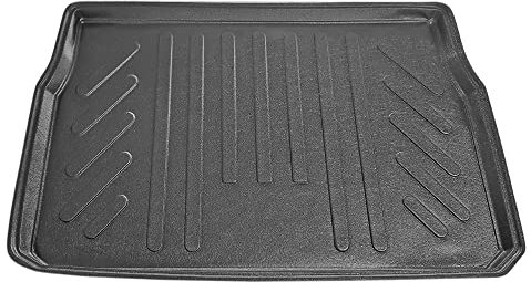 MDAK Tronco Alfombra De Carga para Peugeot 208 HB 2012-2019 Flexible Bandeja Maletero Trasero Negro