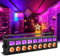 LED Strahler Wallwasher Partylicht RGBW UV 63W LED Bar Streifen dmx Lichteffekte Lightbar für Weihnachten Halloween DJ Disco Hochzeiten Bühnenlichter TV Hintergrundbeleuchtung (1pcs UV+RGBW)