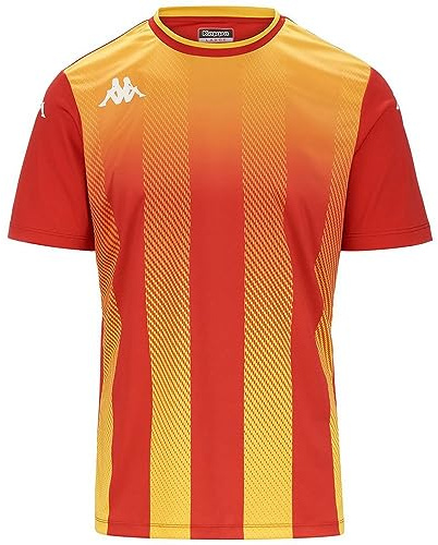 Kappa Bugo Men's T-Shirt Yellow/Red