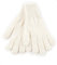 Embouro 100% Kaschmirhandschuhe für Damen, Jersey Knit Ultra Soft Damen reine Kaschmirhandschuhe für den Winter (Weiß)