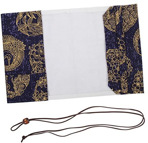 GRIRIW Cubierta De Libro Manga De Libro Para Estudiante Bolsa De Libro Mangas De Libro Cubre Ornamental Protector De Libro Decoración Vintage Exquisito Protector De Libro Decoración
