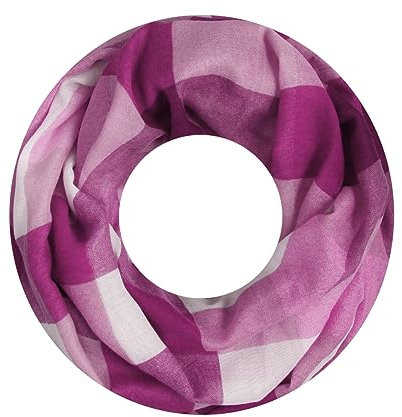 Majea Damen Loop Schal Schlauchschal Halstuch (880022) (beere 4)