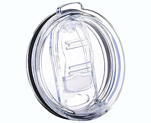 20 oz Tumbler Lid Replacement Lis Spill Proof Splash Resistant Slider Mug Toppe for Yeti Ramble and More Coffee Mugs(1 Pack)