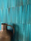 NEWROOM Papier peint Bleu Modèle Intissé - Moderne Turquoise Marron Ligne Parcours Géométrique