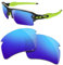 HiCycle2 Lentes de repuesto polarizadas para gafas de sol Oakley Flak 2.0 XL, varias opciones, Azul hielo.