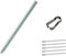 Galaxy Tab S9 FE Stylus Pen für Samsung Galaxy Tab S9 FE / S9 FE+ / S9/S9 FE Plus / S9+ SM-X510, SM-X516B S Pen für Samsung Galaxy Tab S9 FE mit Federn (Grün)