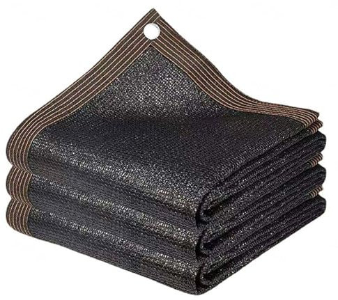 PanHuiWen Voile Ombrage PerméAble Filet D'Ombrage pour Plantes Voile D Ombrage 3x2 Filet D'Ombrage pour Pergola, Patio ExtéRieur Noir,4x5m