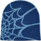 RYMAUP®Spider Web Hat spider web beanie,hat,Slouch Beanie Leichte Jersey,Y2k Baggy Slouchy Beanie Cap Skull Cap Beanie,Sie Herbst Frühling,dunkelblau + hellblau