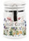 Purely Home Wildflowers Decaf Coffee Ceramic Storage Canister - Floral Meadow Ceramic Kitchen Food Storage Container with Clip Lid 400ml (13.5cm x 8.5cm)