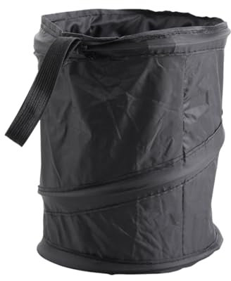 TNSRAY Poubelle de Voiture, Poubelle Pliable Portable, Portable Pliable Voiture Poubelle Universel Pliable de Voiture Poubelle Corbeille à Papier Suspendu boîte de Rangement de Voyage Sac, Noir