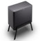 KLARSTEIN Papelera Baño y Cocina, Cubo Basura Baño Doble Grande para Dormitorio, Cubo de Basura de Metal Capacidad 40l Reciclaje, Papelera con Tapa y 2 Compartimentos, Cubo Papelera Baño