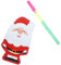 Vaguelly Traditionelle Weihnachtsmann-dekoration Für Weihnachtsfeiern 2 Stück Papier Mit Stock Party-hängedekor Gefüllt Mit Süßigkeiten Für Jungen Und Mädchen