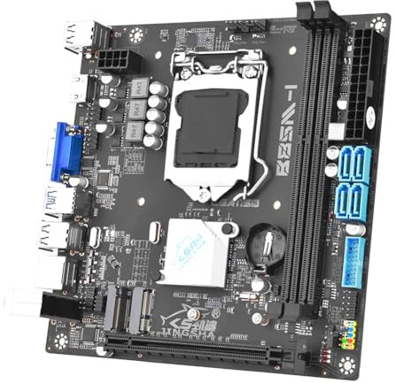 Fiorky LGA 1150 Placa Mae Scheda madre PC desktop 1066/1333/1600 MHz DDR3 RAM PC B85M-I Itx Scheda madre computer NVME M.2/SATA3.0/USB3.0 Gigabit Ethernet Supporto 4a generazione Core I7 I5