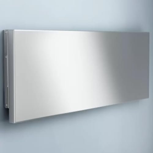Wandtisch klappbar, Wandklapptisch Aus Edelstahl, Robuster Klapptisch mit Halterungen, Platzsparender Klapptisch zur Wandmontage, Hält Einem Gewicht von 150 kg Stand (60 x 40 x 3 cm)