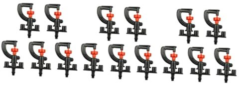 FUNOMOCYA 30stücke Rotierender Sprinklerkopf G-Type Mikrosprinkler Für Gartenbewässerung Installieren Effizient Und Langlebig Für Obstbäume Rasen Und Blumen