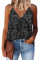 AirMood Frauen Sexy V-Ausschnitt Sparkle Shimmer Tank Westen Pailletten Tops Las Vegas Disco Pailletten Tank, Silber, XXL