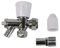 10mm Angle Radiator Valve with Drain - Genbra (Known as 10mm microbore Radiator valves / 10mm rad valves / 10mm lockshield Valve / 10mm Angled Radiator valves Also Available in 8mm)