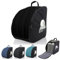 Rawstyle Skischuhtasche Skistiefeltasche Rucksack Helm Hart-Soft-Boots Inliner Bootbag Tasche Skischuhe Modell 3 (Uni schwarz)