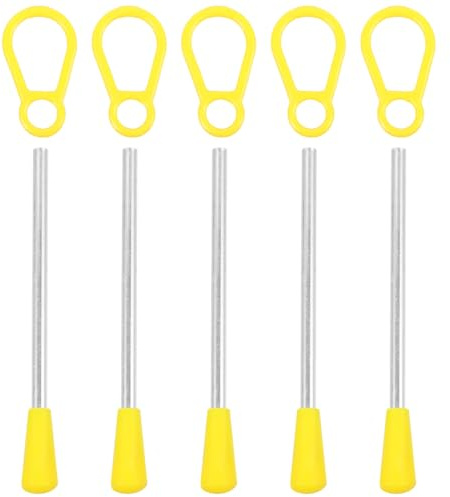 VOSAREA Professional Triangle 10pcs Triangle Iron Sticks Musical Instrument Accessory for Boys and Girls Musicians