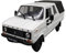 Collectible Race Car Model 1/43 For Tarpan 237 Die-cast Toy Alloy Vehicle Model With Canopy Static Small Scale Indoor Decoration Bedroom Decoration