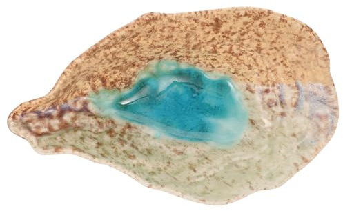 COLLBATH Schmetterlingsfutterschale Aus Bruchfester Keramik Gartendekoration Bienenfutterstation Für Balkon Und Garten