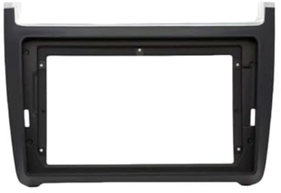 9 Zoll Radioblende Für VW Für Polo 2011 2012 2013 2014 2015 2016 Einbaurahmen(Black)
