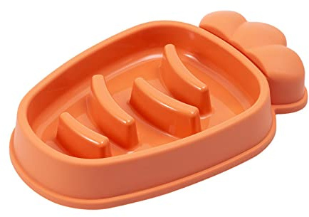 Geavonyg Chien Lent Bol d'alimentation Interactive Forotte Forotte Bols Durables Boulot Arrêt Prévenir Les Étouffages pour Les Petits Chiens Moyens De Mangeoire Bols pour Chiens Petites Race Moyenne