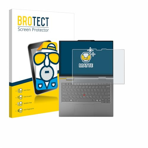 BROTECT Schutzfolie für Lenovo ThinkPad X1 2-in-1 Gen 10 Aura Edition | Entspiegelnder Displayschutz Made in Germany Matte Displayschutz-Folie Anti-Reflex Anti-Fingerprint Einfache Montage