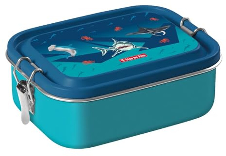 Step by Step Lunchbox Stainless Steel Underwater dunkelblau